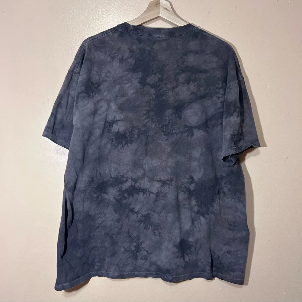 2018 Liquid Blue Growling Wolf Tie Dye Shirt Short Sleeve Size XL - Picture 6 of 6